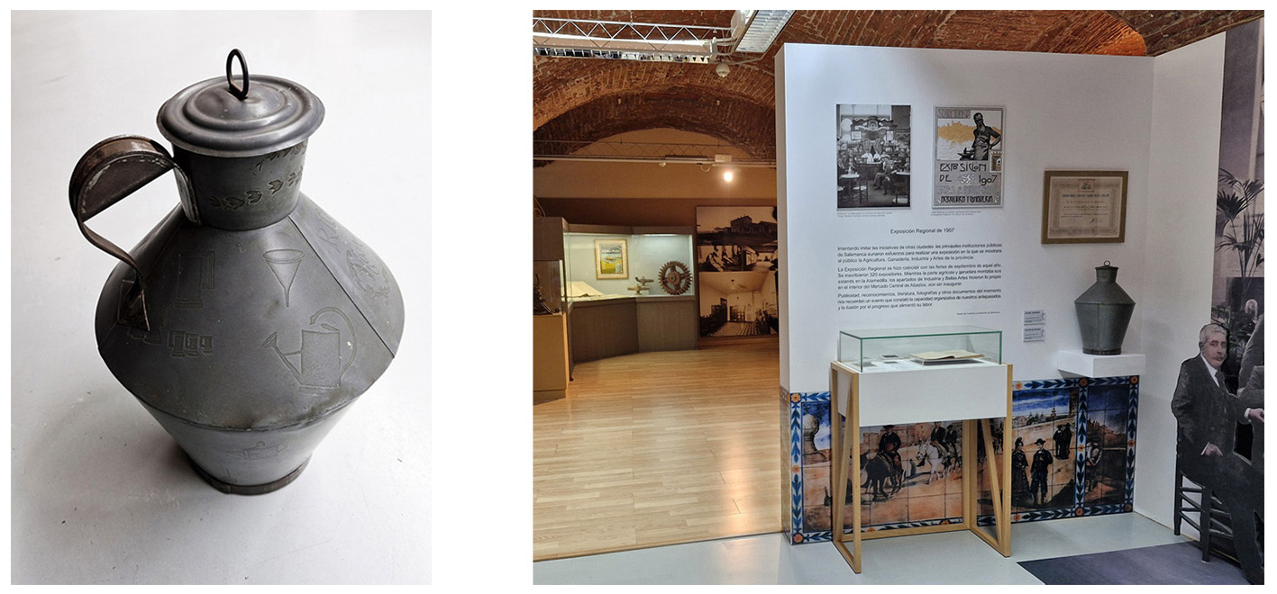 PICHET EN FER-BLANC EXPOSITION RÉGIONALE DE 1907 (2) okok