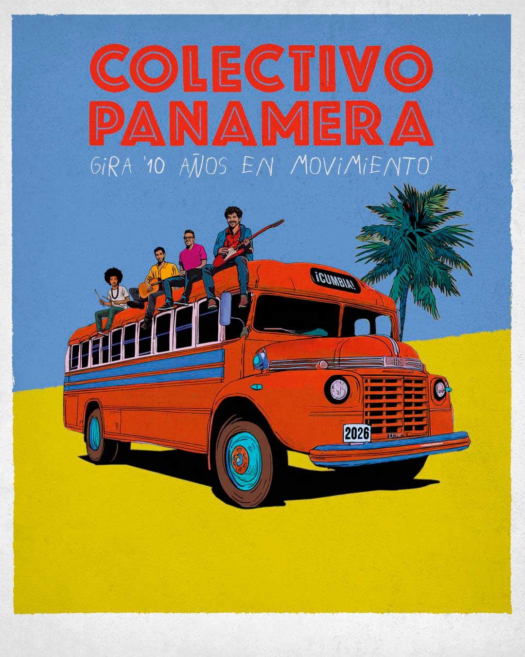 Colectivo Panamera. Gira 10 años en movimiento