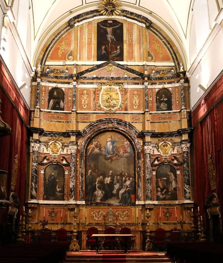 RETABLO BARROCO CAPILLA DE LA UNIVERSIDAD DE SALAMANCA
